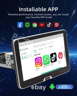 1 Din 10.1in Car Stereo Radio Player For Apple Carplay Android Auto Bluetooth