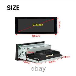 1 Din Touch Screen Car Stereo MP5 Player Radio GPS Navigation WIFI ADAS DVR +Cam