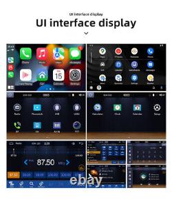 1 Din Touch Screen Car Stereo Radio MP5 Player BT USB For Carplay Android Auto