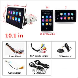 10.1-in Single 1Din Car WiFi Stereo GPS Navigation Android 9.0 Radio Mirror Link