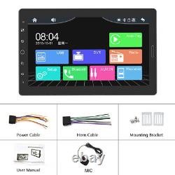 10.1in 1Din HD Bluetooth Radio Car Stereo Bluetooth Player Touch Screen MP5 FM