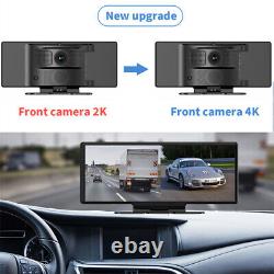 10.26in Car DVR Dash Camera Video Recorder WiFi Bluetooth Carplay/Android Auto