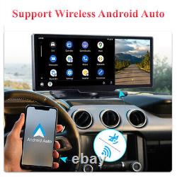 10.26in Car DVR Dash Camera Video Recorder WiFi Bluetooth Carplay/Android Auto