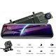 10in Dual Lens Car Streaming Media Dvr Dash Cam Video Rearview Mirror Recorder