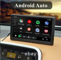 12V 7 Monitor For Car Dash Multimedia Player + Backup Camera Wireless Carplay