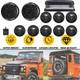12x Upgrade Lamp Light Kit For Land Rover Defender 90 110 130 Led Deluxe Smoked