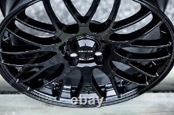 15 Black Motion Alloy Wheels Fits Ford B Max Cortina Courier Ecosport 4x108