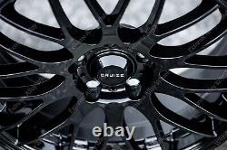 15 Black Motion Alloy Wheels Fits Ford B Max Cortina Courier Ecosport 4x108