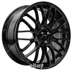 15 Black Motion Alloy Wheels Fits Ford B Max Cortina Courier Ecosport 4x108