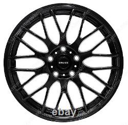 15 Black Motion Alloy Wheels Fits Ford B Max Cortina Courier Ecosport 4x108