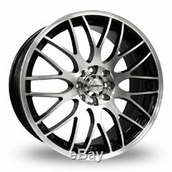 15 Black Pol Motion Alloy Wheels Fit Ford B Max Escort Ka Puma Sierra Ka 4x108