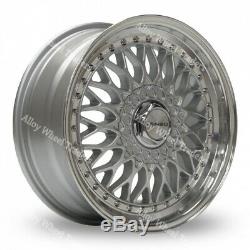 15 Silver BSX Alloy Wheels Ford B max Cortina Courier Ecosport Escort 4x108