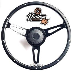 15 Steering Wheel Back Wood Rim Boss Kit & Press For Ford Escort Capri Cortina