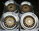 16 Gold Rs Alloy Wheels Fit Ford B Max Cortina Courier Ecosport Escort 4x108