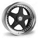 17 Black F5 Alloy Wheels Fits Ford B Max Cortina Courier Ecosport 4x108