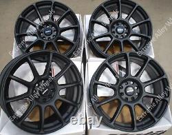 17 Black Neo Alloy Wheels Fits Ford B Max Cortina Courier Ecosport 4x108