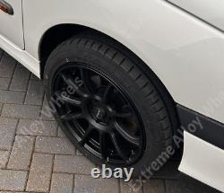 17 Black Neo Alloy Wheels Fits Ford B Max Cortina Courier Ecosport 4x108