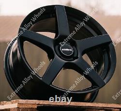 17 Black Pace Alloy Wheels Fits Ford B Max Cortina Courier Ecosport 4x108