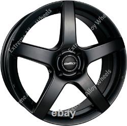 17 Black Pace Alloy Wheels Fits Ford B Max Cortina Courier Ecosport 4x108