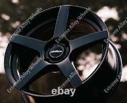 17 Black Pace Alloy Wheels Fits Ford B Max Cortina Courier Ecosport 4x108