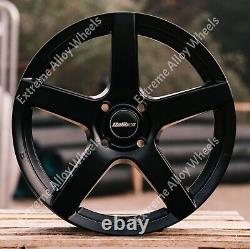 17 Black Pace Alloy Wheels Fits Ford B Max Cortina Courier Ecosport 4x108