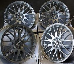 17 Silver Motion Alloy Wheels Fits Ford B Max Cortina Courier Ecosport 4x108