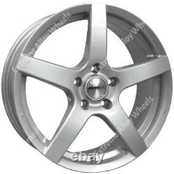 17 Silver Pace Alloy Wheels Fits Ford B Max Cortina Courier Ecosport 4x108