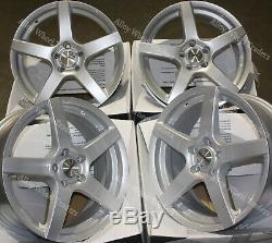 17 Silver Pace Alloy Wheels Ford B max Cortina Courier Ecosport Escort 4x108