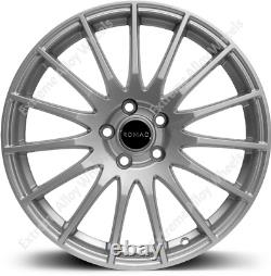 17 Silver Pulse Alloy Wheels Fits Ford B Max Cortina Courier Ecosport 4x108