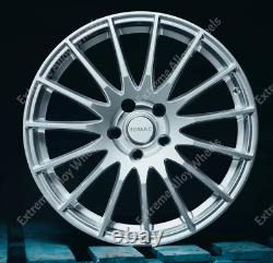 17 Silver Pulse Alloy Wheels Fits Ford B Max Cortina Courier Ecosport 4x108