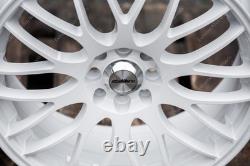 17 White Motion Alloy Wheels Fits Ford B Max Cortina Courier Ecosport 4x108