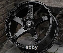 18 Black GTR Alloy Wheels Fit Ford B Max Cortina Courier Ecosport 4x108