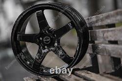 18 Black GTR Alloy Wheels Fit Ford B Max Cortina Courier Ecosport 4x108