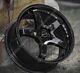 18 Black Gtr Alloy Wheels Fits Ford B Max Cortina Courier Ecosport 4x108