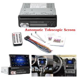 1Din 7in Car In-dash Radio Bluetooth Stereo Audio MP5 Player RDS/AM/FM/AUX/USB
