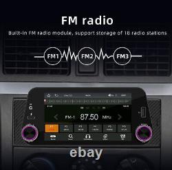 1Din Car Radio Stereo For CarPlay Android Auto Bluetooth MP5 Player With4LED Cam