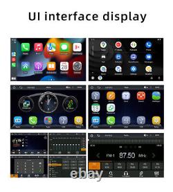1Din Car Radio Stereo For CarPlay Android Auto Bluetooth MP5 Player With4LED Cam