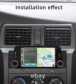 1Din Car Radio Stereo For CarPlay Android Auto Bluetooth MP5 Player With4LED Cam