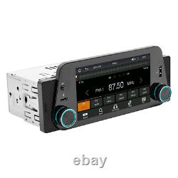 1Din Car Radio Stereo For CarPlay Android Auto Bluetooth MP5 Player With4LED Cam