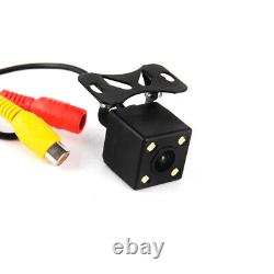 1Din Car Radio Stereo For CarPlay Android Auto Bluetooth MP5 Player With4LED Cam