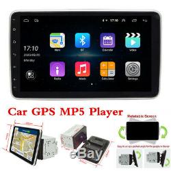 2 Din 9in Android 8.1 Car Stereo Bluetooth Player GPS Sat Nav Wifi Mirror Link