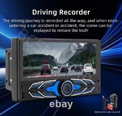 2 Din Touch Screen Car MP5 Player Stereo Radio FM Mirror Link Android 13 WithCam