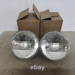 2 NOS LUCAS 5.3/4 RHD SEALED BEAM FORD CAPRI Mk1 CORTINA Mk3 ESCORT RS2000