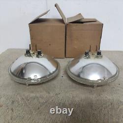 2 NOS LUCAS 5.3/4 RHD SEALED BEAM FORD CAPRI Mk1 CORTINA Mk3 ESCORT RS2000