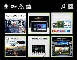 2Din 10.1in Android 9.1 Car Stereo Radio WIFI Bluetooth GPS Navi FM MP5 Player