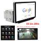 2din 10.1in Car Stereo Radio Mp5 Player Android 9.1 Gps Sat Nav Wifi Fm Bt +cam