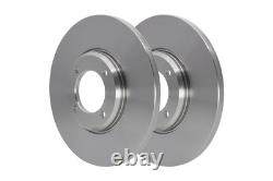 2x BRAKE DISC 24.0113-0122.1 FOR FORD ESCORT/II/Turnier TAUNUS/V/III CORTINA