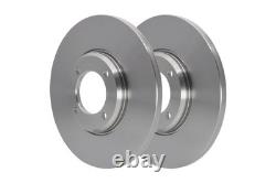 2x BRAKE DISC 24.0113-0122.1 FOR HYUNDAI FORD ESCORT/Mk/II/Turnier/Break/? 1.6L