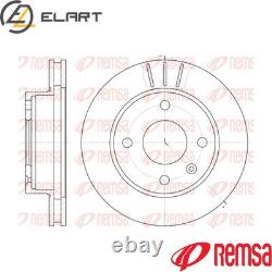2x BRAKE DISC 6097.10 FOR FORD ESCORT/III/Convertible/IV/Turnier/Express P/100