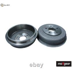 2x BRAKE DRUM 19-2315 FOR FORD TRANSIT/CONNECT ESCORT/'95/Van/Mk/II/Turnier 1.4L
